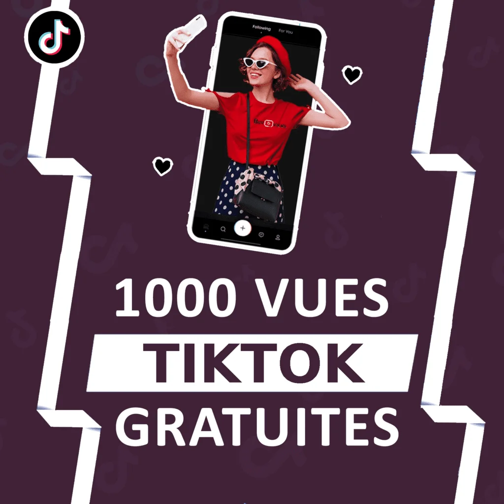 1000 vues tiktok gratuites Fameways